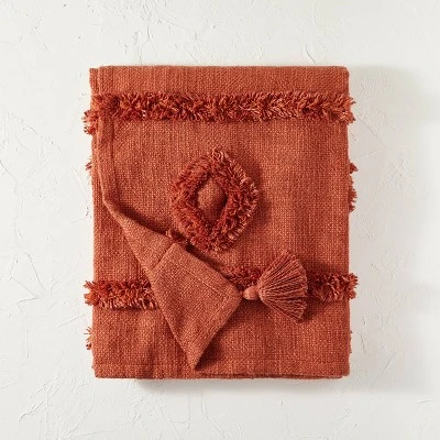 Diamond Pattern Woven Shag Throw Blanket - Opalhouse™ Designed With Jungalow™ 4 Diamond Pattern Woven Shag Throw Blanket - Opalhouse™ Designed With Jungalow™ - Image 4