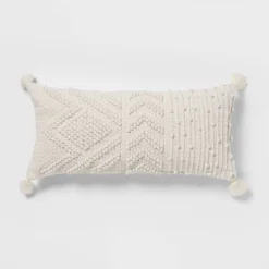 Oversize Embroidered Textured Lumbar Throw Pillow - Opalhouse™ 11 Oversize Embroidered Textured Lumbar Throw Pillow - Opalhouse™ -Opalhouse GUEST 399aa876 36d6 4b87 961b 9076fb8d1e43