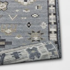 7'x10' Tapestry Rectangular Woven Outdoor Area Rug Gray - Opalhouse™ 5 7'x10' Tapestry Rectangular Woven Outdoor Area Rug Gray - Opalhouse™ -Opalhouse GUEST 3d63a080 35c1 4b18 87d0 49bd82241939