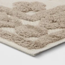 Outdoor Rug Tufted Geo Cream - Opalhouse™ -Opalhouse GUEST 426aae54 6394 45f5 9703 3080ea0e5a6a