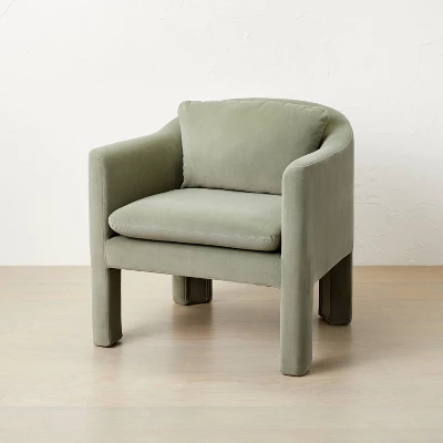Linaria Fully Upholstered Velvet Accent Chair - Opalhouse™ Designed With Jungalow™ 10 Linaria Fully Upholstered Velvet Accent Chair - Opalhouse™ Designed With Jungalow™ - Image 10