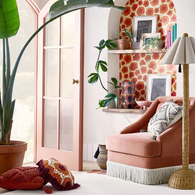 Penelope Flower Wallpaper Fiesta Coral - Opalhouse™ Designed With Jungalow™ 1 Penelope Flower Wallpaper Fiesta Coral - Opalhouse™ Designed With Jungalow™