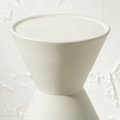 Ceramic Plant Pedestal White - Opalhouse™ Designed With Jungalow™ 2 Ceramic Plant Pedestal White - Opalhouse™ Designed With Jungalow™ - Image 2