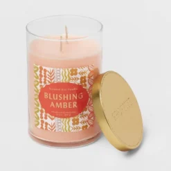 21.5oz 2-Wick Blushing Amber Lidded Glass Jar Candle Orange - Opalhouse™ 3 21.5oz 2-Wick Blushing Amber Lidded Glass Jar Candle Orange - Opalhouse™ -Opalhouse GUEST bcff055a 79d9 4934 9b73 ffee46c60a88