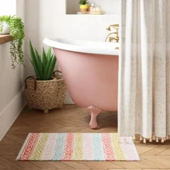 Banded Striped Bath Rug - Opalhouse™ 3 Banded Striped Bath Rug - Opalhouse™ -Opalhouse GUEST d97dcca7 4f82 46b3 bc82 7b092ed38d3d