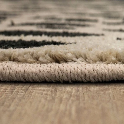 Daffodil Leopard Print Woven Rug - Threshold™ 2 Daffodil Leopard Print Woven Rug - Threshold™ - Image 2