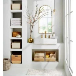 Textured Diamond Shag Bath Rug Cream - Opalhouse™ -Opalhouse GUEST ea244543 76c3 4d98 8faf 4076fcf1bc3e